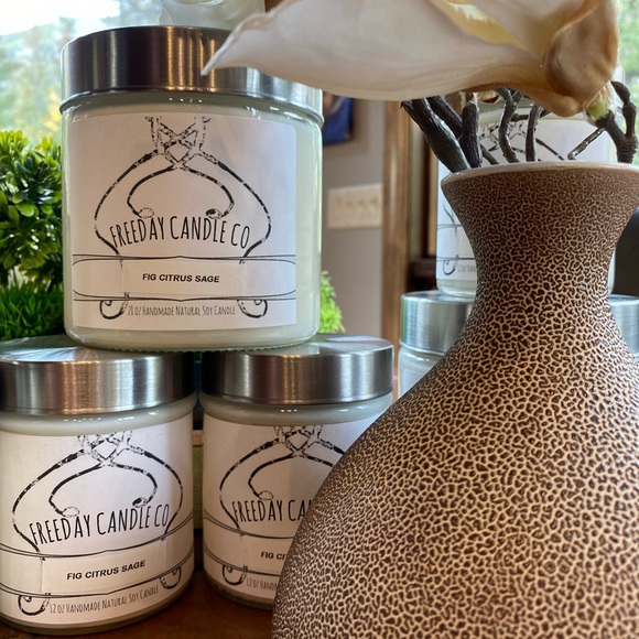 12oz Homemade Soy Candle - Mango Coconut - Picture 7 of 8